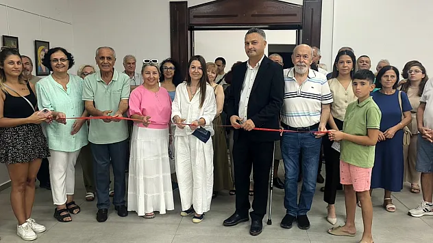 Menteşe'de 'Anadolu'da Kadın Başları' resim sergisi açıldı