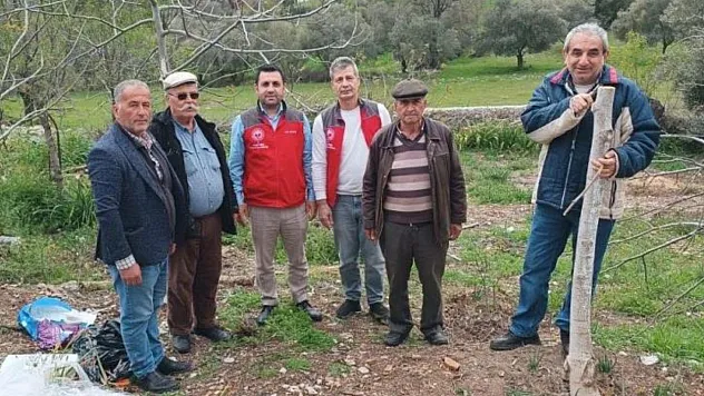 Menteşe'de çiftçiye uygulamalı eğitim