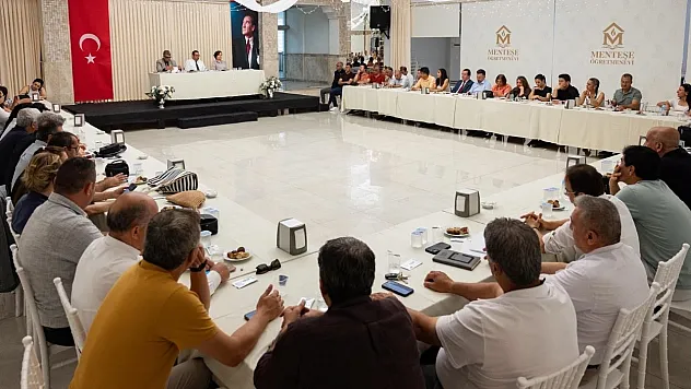 Menteşe'de eğitimde yeni dönem planları görüşüldü