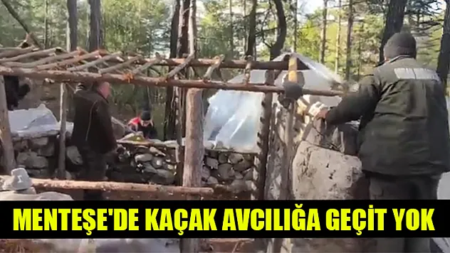 Menteşe'de kaçak avcılığa geçit yok