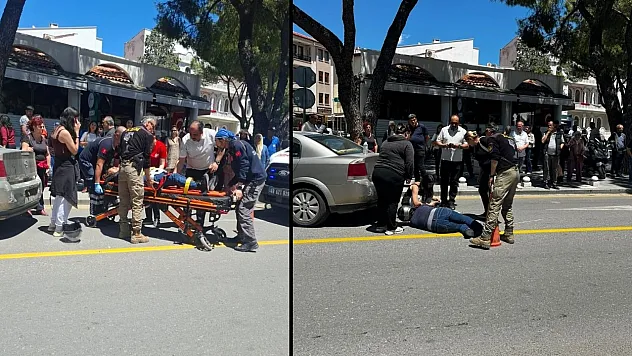 Menteşe'de motosiklet kazası: 1 yaralı