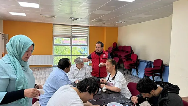 Menteşe'de sanat engel tanımadı