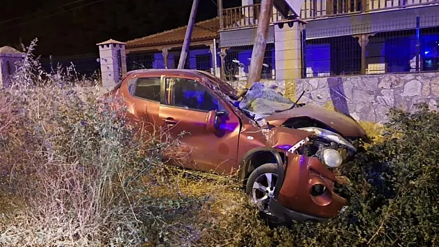 Menteşe'de trafik kazası: 1 yaralı