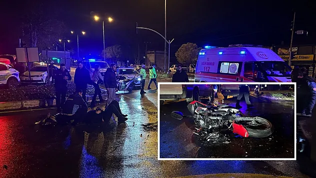 Menteşe'de trafik kazası: Motosiklet sürücüsü ağır yaralı