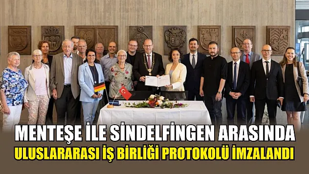 Menteşe ile Sindelfingen arasında uluslararası iş birliği protokolü imzalandı