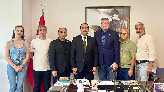 Menteşe Kaymakamı Budan'dan Muğla Büyükşehir Gazeteciler Cemiyeti'ne ziyaret