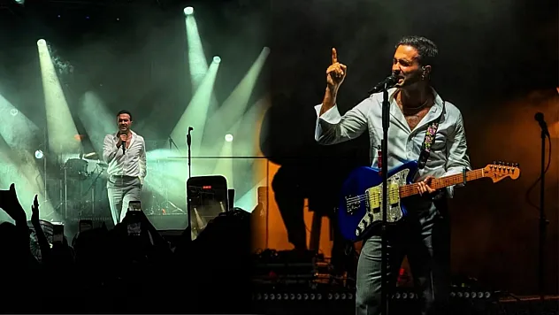 Mert Demir Fethiye'de Sahne Aldı: Konser Alanı Doldu Taştı