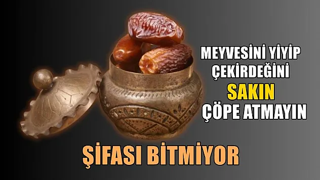 Meyvesini yiyip çekirdeğini sakın çöpe atmayın, şifası bitmiyor