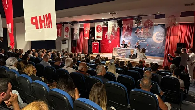 MHP Datça'da genel kurul heyecanı yaşandı