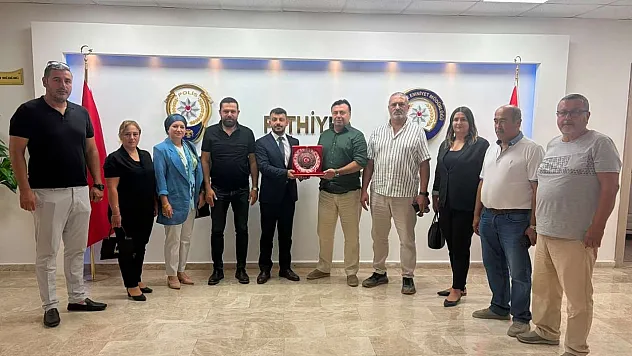 MHP Fethiye İlçe Yönetimi'nden kurumlara ziyaret