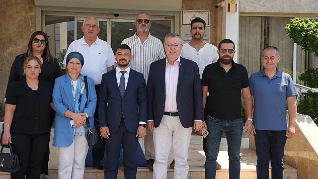 MHP Fethiye İlçe Yönetiminden FTSO'ya ziyaret
