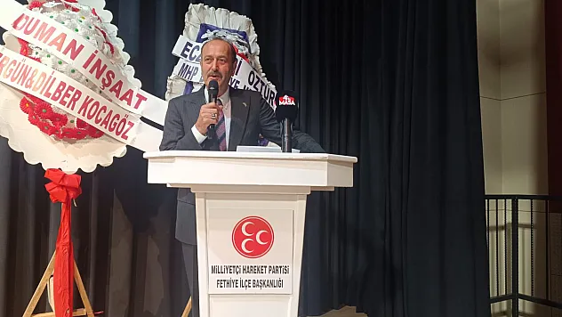 MHP'li Tamer Osmanağaoğlu'ndan Fethiye'de Terörsüz Türkiye Mesajı