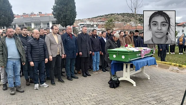 Milas'da küçük Öykü, gözyaşları içinde son yolculuğuna uğurlandı