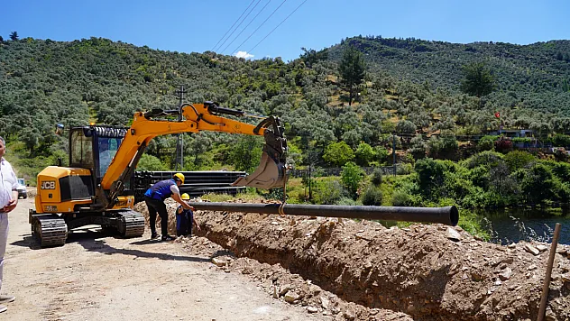 Milas Günlük ve Sakarkaya Mahallelerinin taşıma su derdine son