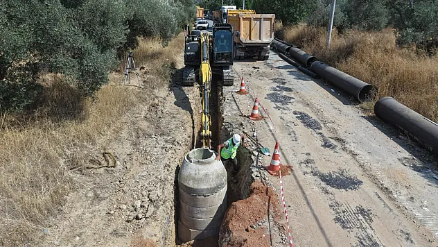 Milas Menteş'te kanalizasyon altyapısı için ilk adım atıldı