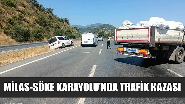 Milas-Söke Karayolu'nda trafik kazası