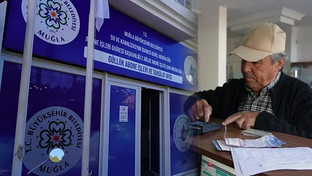 Milas'ta yeni su faturaları vatandaşlara ulaştı