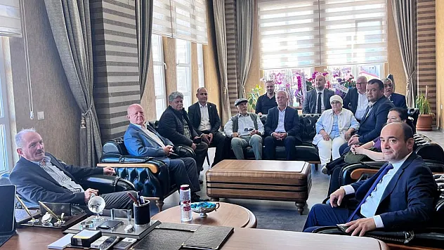 Milletvekili Adayı Saatcı, Akdenizli'yi Ziyaret Etti