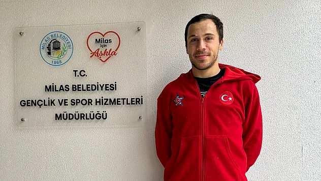 Milli Sporcu Buğra Ünal, Antrenmanlarını Gerçekleştiriyor