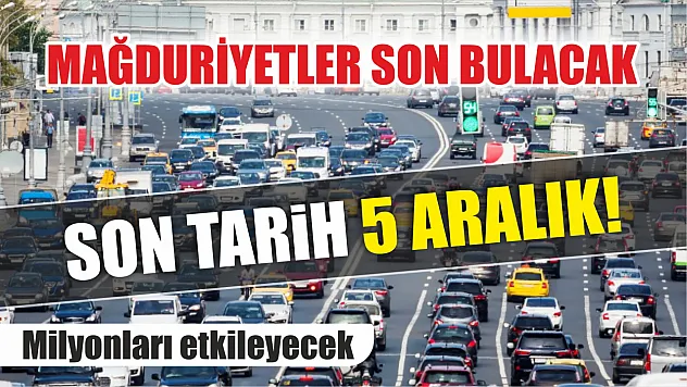 Milyonları etkileyecek: Son tarih 5 Aralık! Mağduriyetler son bulacak