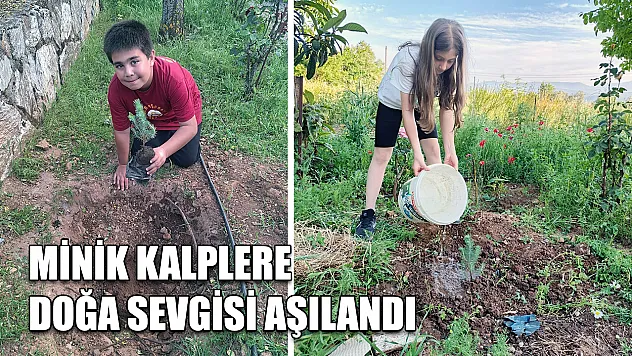 Minik kalplere doğa sevgisi aşılandı