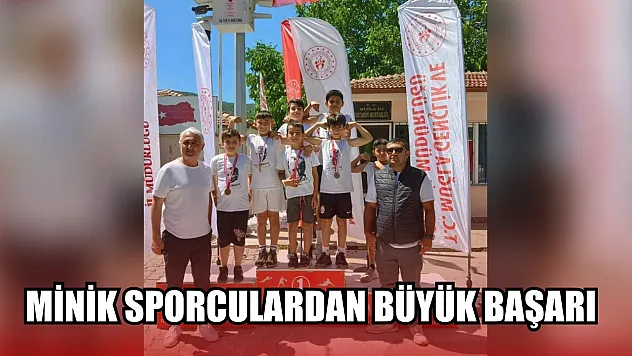 Minik sporculardan büyük başarı