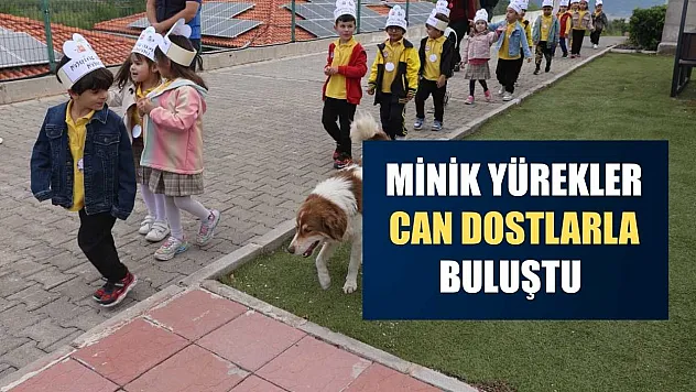 Minik yürekler can dostlarla buluştu