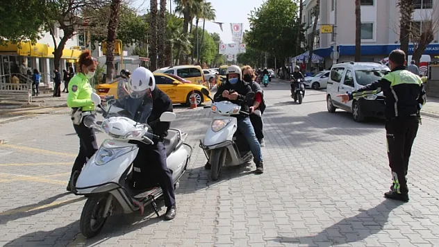 Motosiklet denetimleri arttırıldı