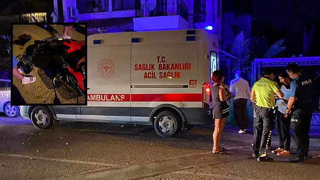 Motosiklet ile otomobil çarpıştı: 1 ağır yaralı