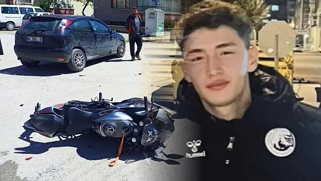 Motosikletiyle kaza geçiren 16 yaşındaki futbolcu çocuk hayatını kaybetti
