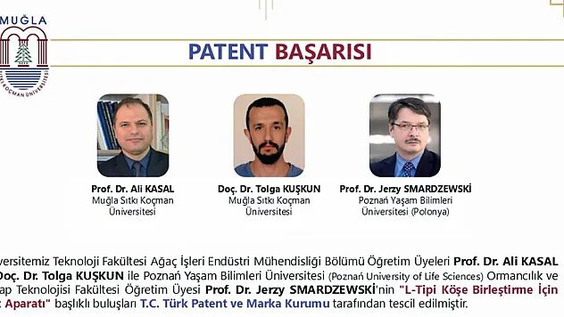 MSKÜ'den mobilya sektörüne 2 yenilikçi buluş