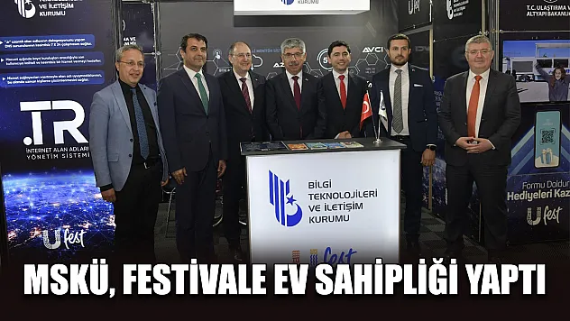 MSKÜ, festivale ev sahipliği yaptı