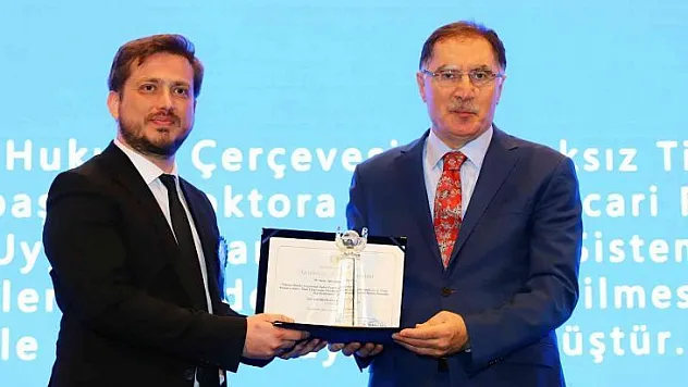 MSKÜ Öğretim elemanına Ticaret Bakanlığından ödül