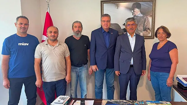 MSKÜ Rektörü Prof. Dr. Turhan Kaçar'dan Muğla Büyükşehir Gazeteciler Cemiyeti'ne Ziyaret