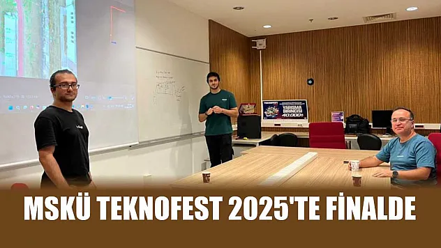 MSKÜ Teknofest 2025'te finalde