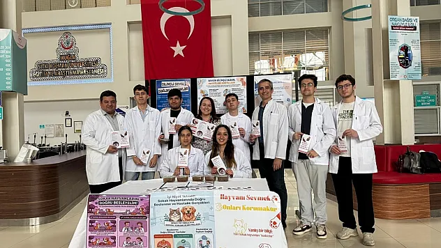 MSKÜ Tıp Fakültesi öğrencilerinden sokak hayvanları için sosyal sorumluluk projesi