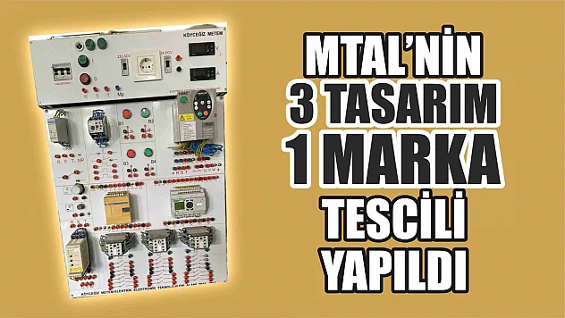 MTAL'nin 3 tasarım 1 marka tescili yapıldı