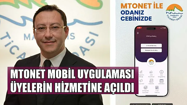 MTONET mobil uygulaması üyelerin hizmetine açıldı