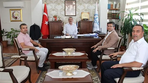 Müdür Peker'den Müftü Çapçı'ya ziyaret