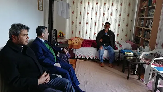 Müftü Oktay'dan geçmiş olsun ziyaretleri