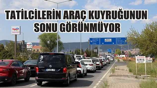 Muğla bölgesine Ramazan Bayramı sürecinde yaklaşık 200 bin araç girişi ve 2 milyona yakın yerli turist girişi olduğu tahmin ediliyor