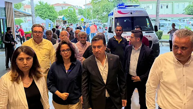 Muğla Büyükşehir Belediye Başkanı Ahmet Aras'tan Alim Karaca'ya Hastane Ziyareti