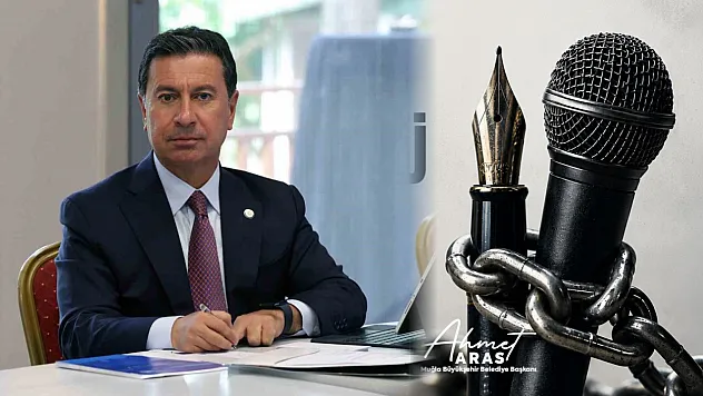 Muğla Büyükşehir Belediye Başkanı Aras: 'Özgür basın, şeffaf ve adil yönetimin güvencesidir'
