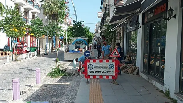 Muğla Büyükşehir Belediyesi, Datça'da İçme Suyu Hatlarını Yeniliyor