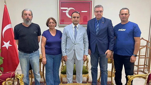 Muğla Büyükşehir Gazeteciler Cemiyeti'nden Menteşe Kaymakamı Budan'a Hayırlı Olsun Ziyareti