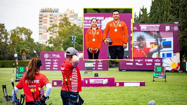Muğla Büyükşehir'in Okçuları Antalya'da Zirvede: Hazal ve Emircan'dan Altın Madalya