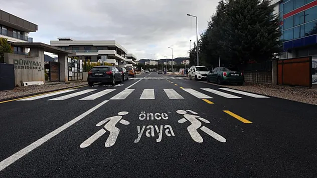 Muğla Büyükşehir Kolejler Bölgesi'nde yol yapım çalışmalarını tamamladı
