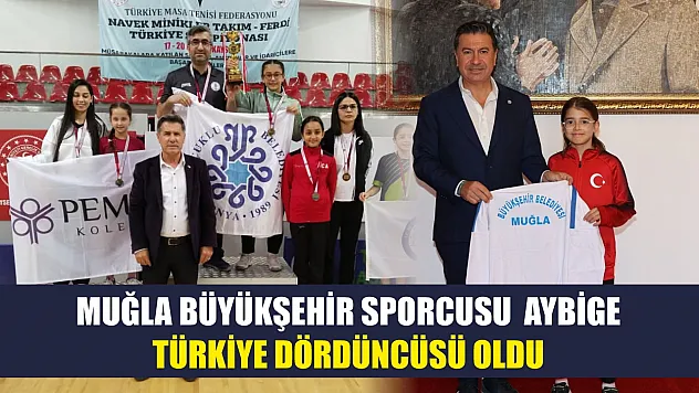 Muğla Büyükşehir Sporcusu Balkanlar Yolcusu: Aybige Türkiye Dördüncüsü Oldu