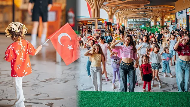 Muğla'da 19 Mayıs coşkusu Rüya 48 Outlet'te festival havasında yaşandı