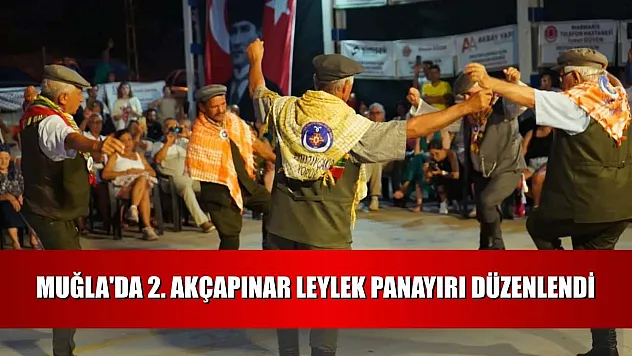 Muğla'da 2. Akçapınar Leylek Panayırı düzenlendi